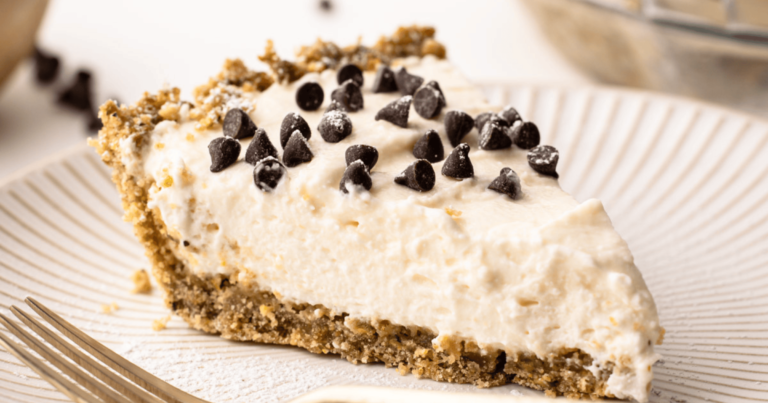 NO BAKE CANNOLI PIE – TARTE DE JOURQUE