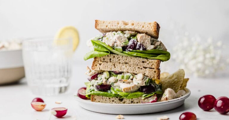 Receta de ensalada de pollo fácil y sabrosa de gluten