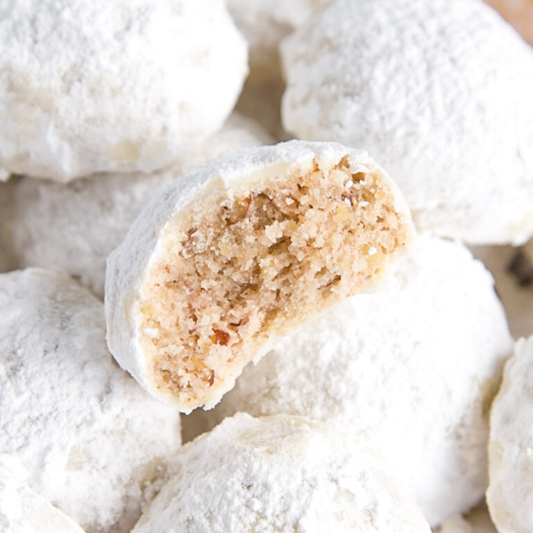 Galletas de boda mexicanas (galletas de bola de nieve)