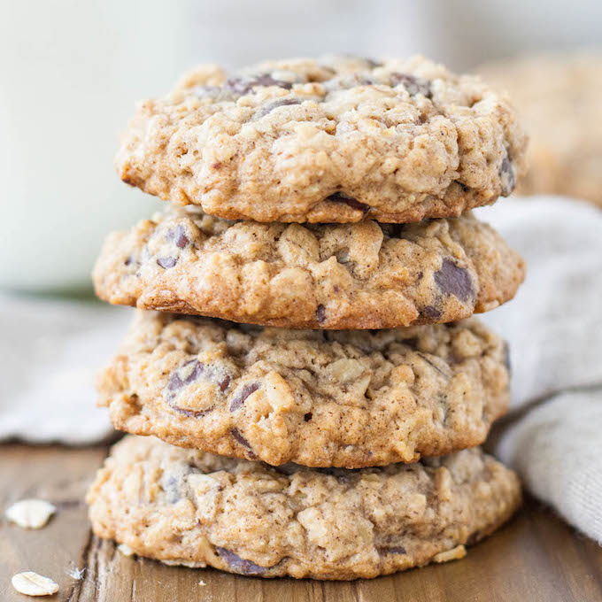 Galletas de chocolate de avena – liv para el pastel