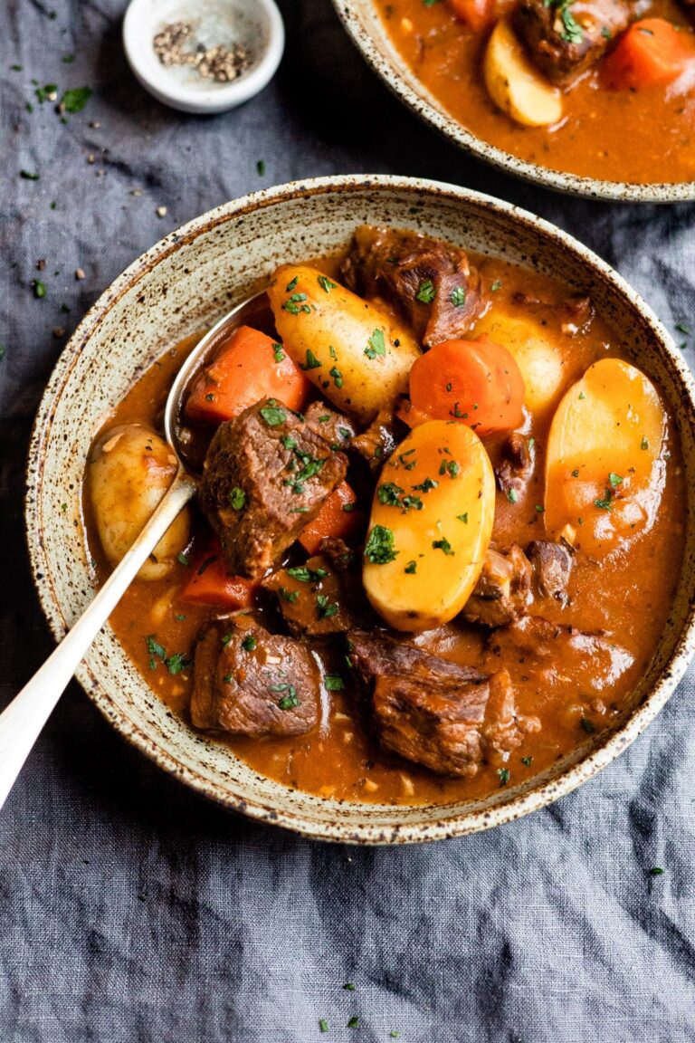 Estofado de Carne en Olla Holandesa