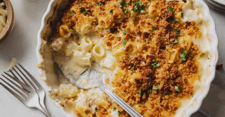 Macaroni y queso libre de gluten (estufa o horneado)